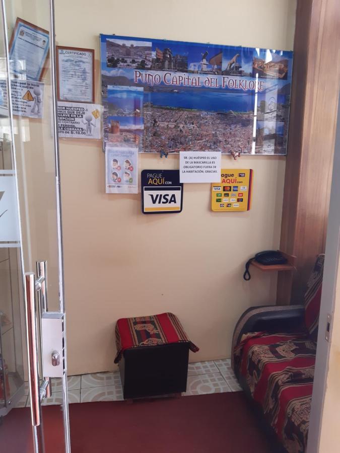 Hostal Vista Al Lago Titicaca 普诺 外观 照片