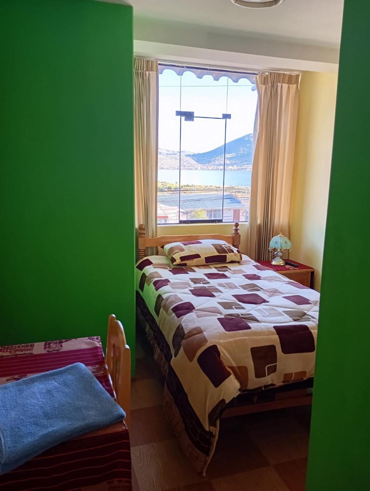 Hostal Vista Al Lago Titicaca 普诺 外观 照片